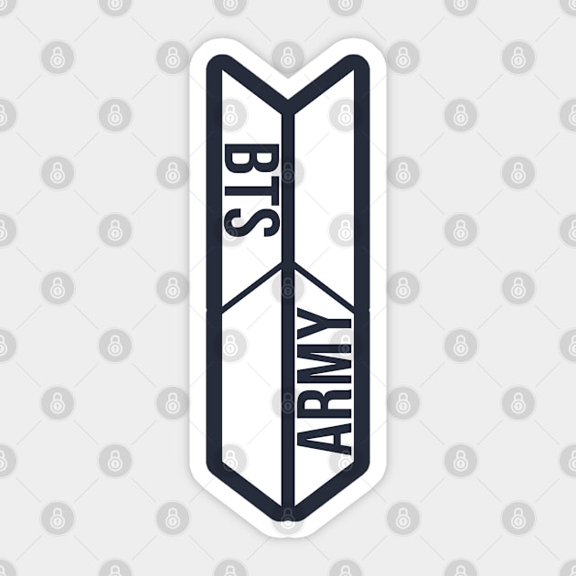 BTS Army Logo Sticker by hallyupunch